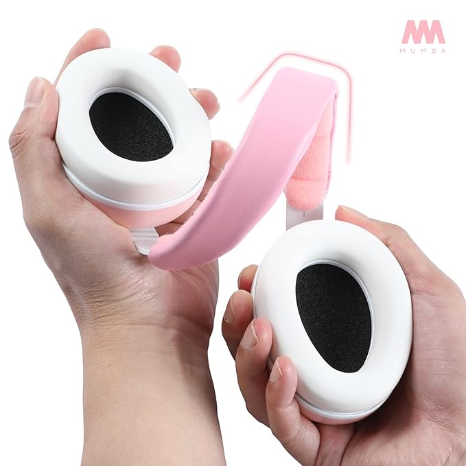 Mumba Baby Ear Protection Noise Cancelling HeadPhones for Babies and Toddlers Baby Earmuffs - Ages 3-24 Months