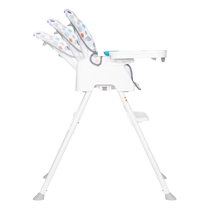 Baby Trend Adapt Plus 6-in-1 EZ Clean High Chair to Toddler Chair, Orbits White
