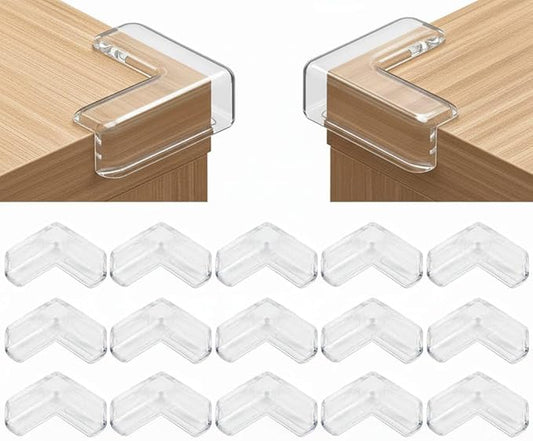 20 Pack Corner Protector Baby, Table Corner Protectors for Baby Guards Clear for Furniture Corner Protectors Proof Covers Baby Safety