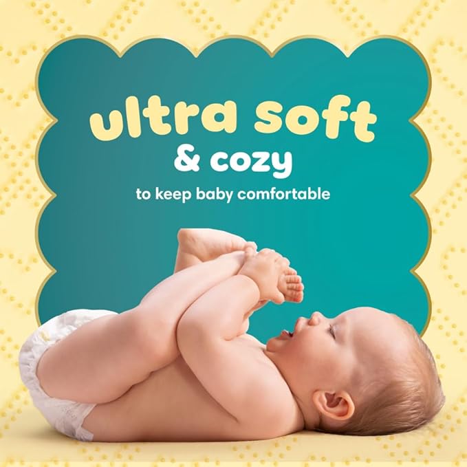 Pampers Swaddlers Diapers, Size 2 (10-22 lbs), 84 Count, Absorbent, Keeps Baby Dry and Comfortable, Skin Safe Disposable Baby Diaper (Packaging May Vary)