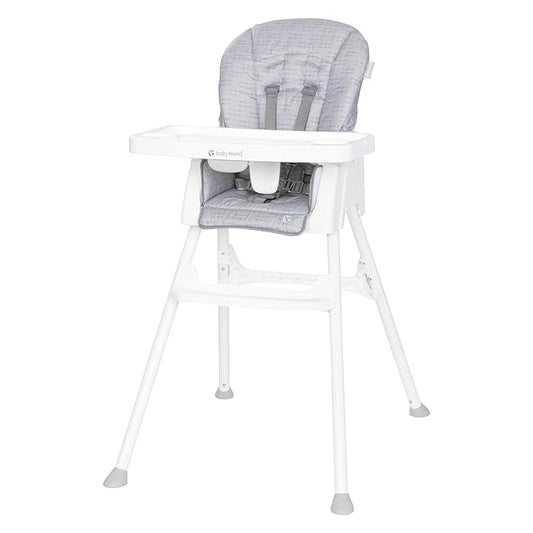 Baby Trend Adapt 4-in-1 High Chair to Toddler Chair, Crosshatch Grey