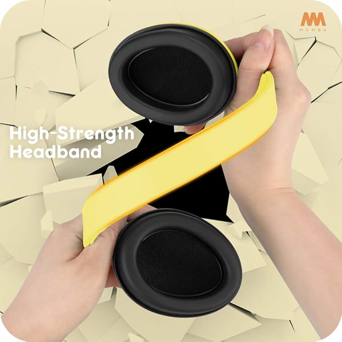 Mumba Baby Ear Protection Noise Cancelling Headphones for Babies and Toddlers Baby Earmuffs - Ages 3-24+ Months
