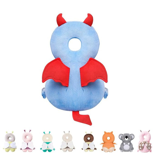 Baby Head Protector Backpack for Falling Crawling and Walking Toddler Essentials Infant Toys Helmets Baby Lover Gifts for 0.5-3 Years 6-12 Months