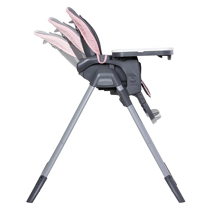 Baby Trend Sit Right 2.0 3-in-1 High Chair, Cozy Pink