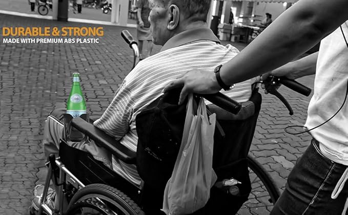 New Cup Holder Compatible with Owala 24 Oz. Models (FreeSip) for Strollers, Bicycles, Wheelchairs (Small)