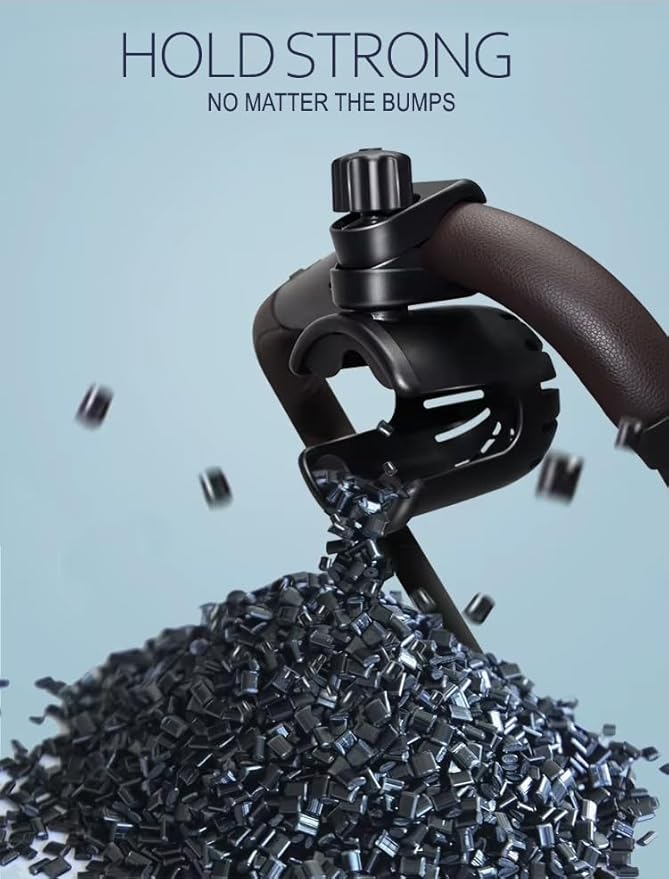 New Cup Holder Compatible with Owala 24 Oz. Models (FreeSip) for Strollers, Bicycles, Wheelchairs (Small)