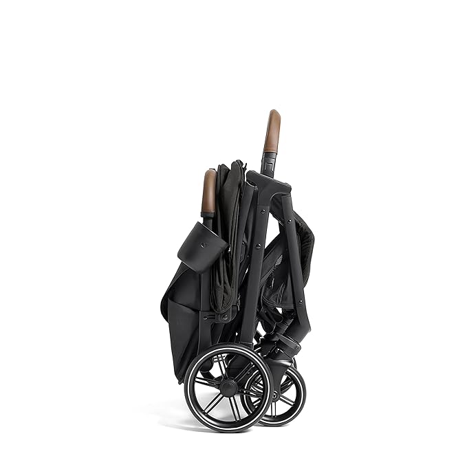 Joie Nutmeg Compact Stroller – Lightweight and Compact Stroller with One-Hand Fold (Shale)