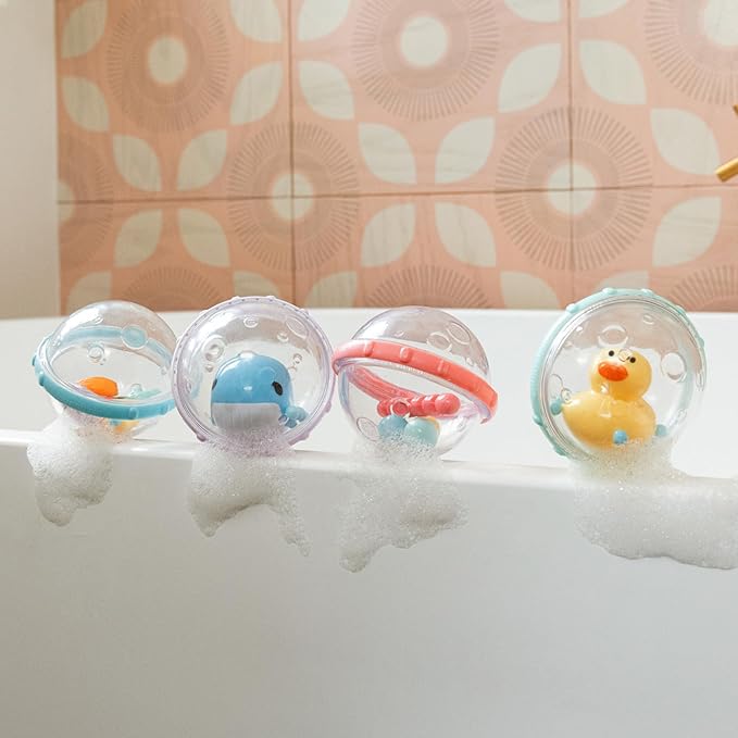 Munchkin® Float & Play Bubbles™ Baby and Toddler Bath Toy, 4 Count