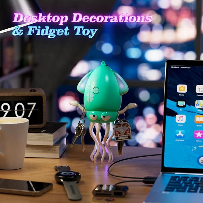 Dancing Octopus Baby Toy: Tummy Time Toys Electric Crawling Squid 3 4 5 6 7 8 9 10 11 12 Year Old Boy Learning Walking 3-6 Toddler Age 36 Months Music Development Kids Girl 1st Birthday Gifts (Green)