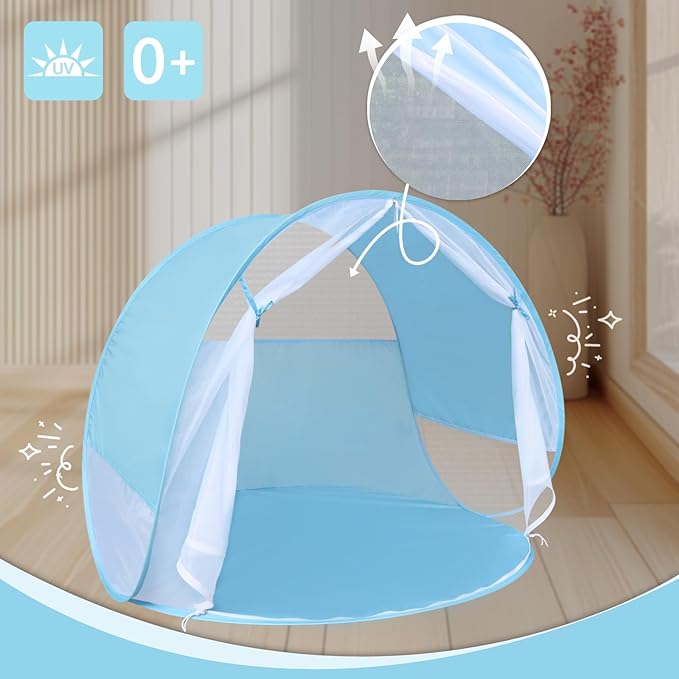 Action Air Portable Anti-UV Pop-Up Beach Tent- Ultimate Sun Shelter & Kids' Play Tent