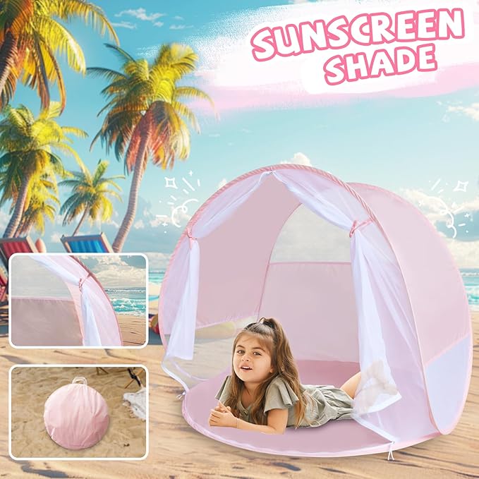 Action Air Portable Anti-UV Pop-Up Beach Tent- Ultimate Sun Shelter & Kids' Play Tent