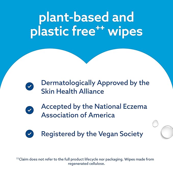 WaterWipes Sensitive+ Newborn & Baby Wipes, 3-In-1 Cleans, Cares, Protects, 99.9% Water, Unscented & Hypoallergenic, 720 Count (12 Packs)