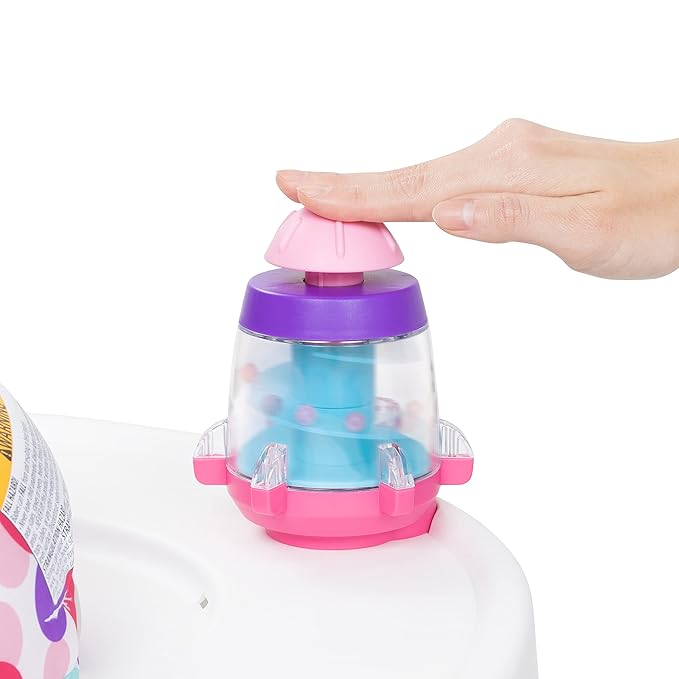 Smart Steps® 3-in-1 Bounce N' Play Activity Center Plus with STEM Learning Toys, Princess Pink