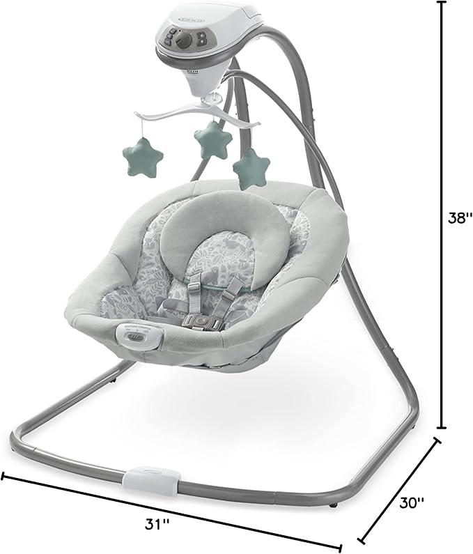 Graco Simple Sway Swing, Ivy
