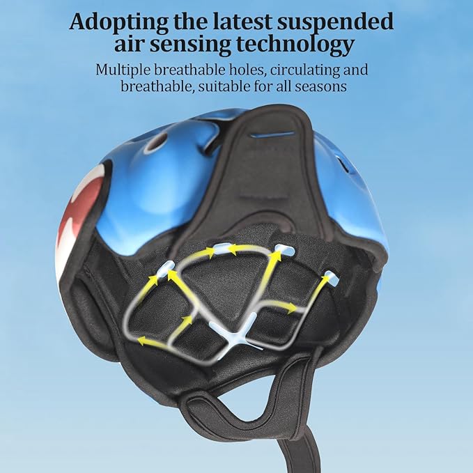 Baby Head Protector Baby Helmet for Crawling and Walking - No Bumps and Soft Safety Peak - Ultralight and Adjustable Baby Head Protector Suitable for Babies 6-24 Months-Rabbit