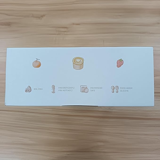 Moonkie Silicone Baby Food Containers | 8oz/4 oz Baby Food Storage Jars with Airtight Lids and A Snack Cup Lid | Freezer,Microwave and Dishwasher Safe, Reusable Baby Food Jars for Infant & Toddler