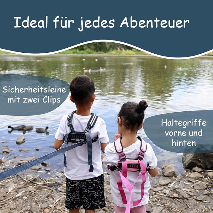 Hobbledehoo Safety Harness For Kids & Toddlers Aged 2-7 Years, Child Harness For Walking & Play Autism Safety Awareness