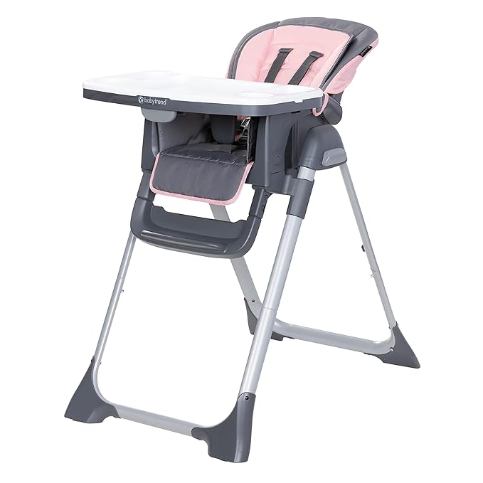 Baby Trend Sit Right 2.0 3-in-1 High Chair, Cozy Pink
