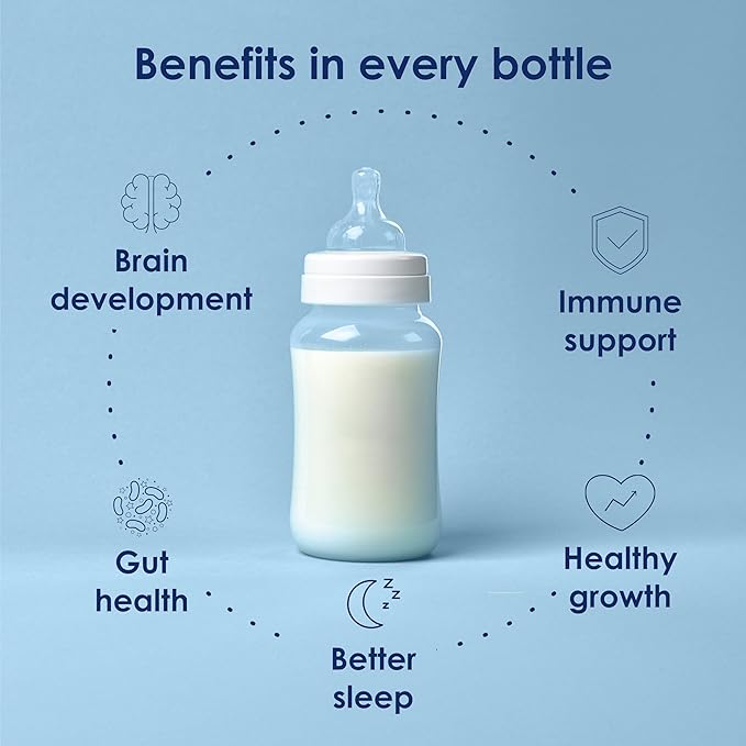 Kabrita Goat Milk-Based Infant Formula Powder with Iron, DHA, ARA & Prebiotics, for Infants 0–12 Months, Non-GMO, 28 oz (Pack of 2)