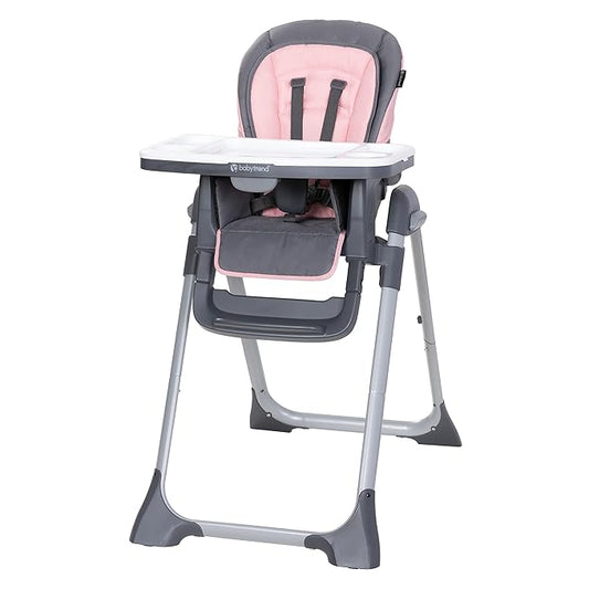 Baby Trend Sit Right 2.0 3-in-1 High Chair, Cozy Pink