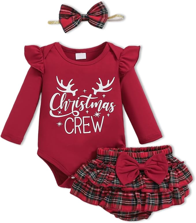Newborn Infant Clothes Baby Girl Dress Summer Toddler Outfit Cute Girl Romper Skirt Set+Headband