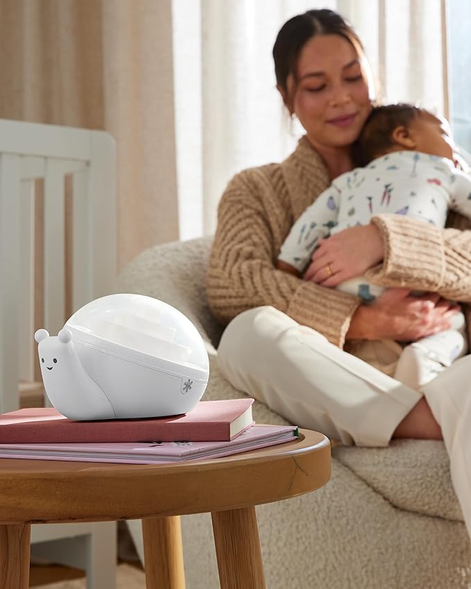 Skip Hop Baby & Kids Sound, Sleep, and Routine Training Machine, Child’s Night Light, Alarm Clock, Toddler Routine Trainer, White Noise, Voice Prompts