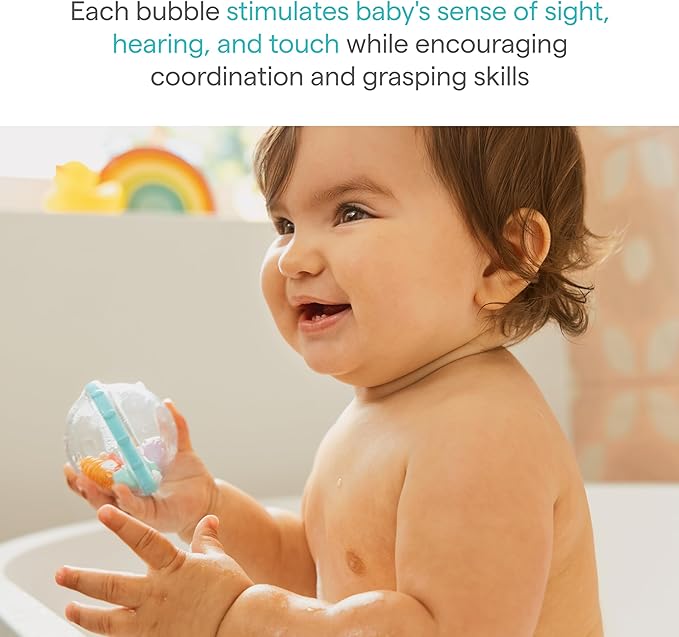 Munchkin® Float & Play Bubbles™ Baby and Toddler Bath Toy, 4 Count