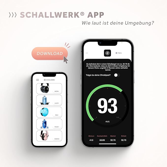 Schallwerk ® Mini+ Baby Ear Muffs – Infant Noise Cancelling Headphones, Toddler Ear Protection, Baby Headphones for Noise