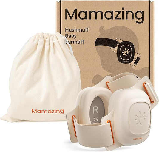 Baby Ear Protection for Infants and Toddlers (3 to 48 Months), 25dB Noise Cancelling Headphones for Travel, Airplanes, Concerts – CE & ANSI Certified Hearing Protection & Improves Sleep