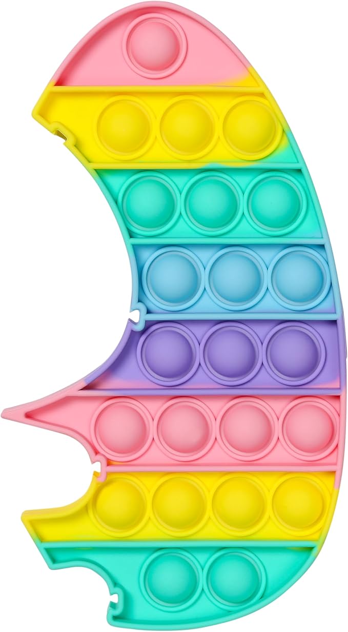 TOMMIKE Easter Bunny Pop It Fidget Toy Bubble Sensory for Anxiety & Stress Relief Special Needs Autism Learning Office School Game Craft Kids Adults (Easter)