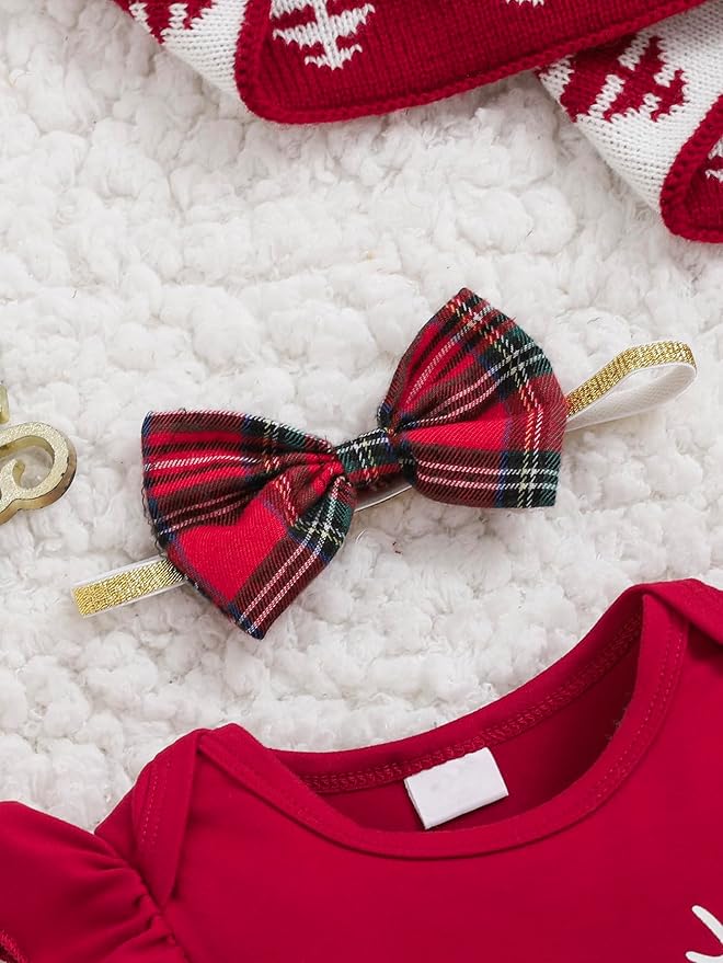 Newborn Infant Clothes Baby Girl Dress Summer Toddler Outfit Cute Girl Romper Skirt Set+Headband