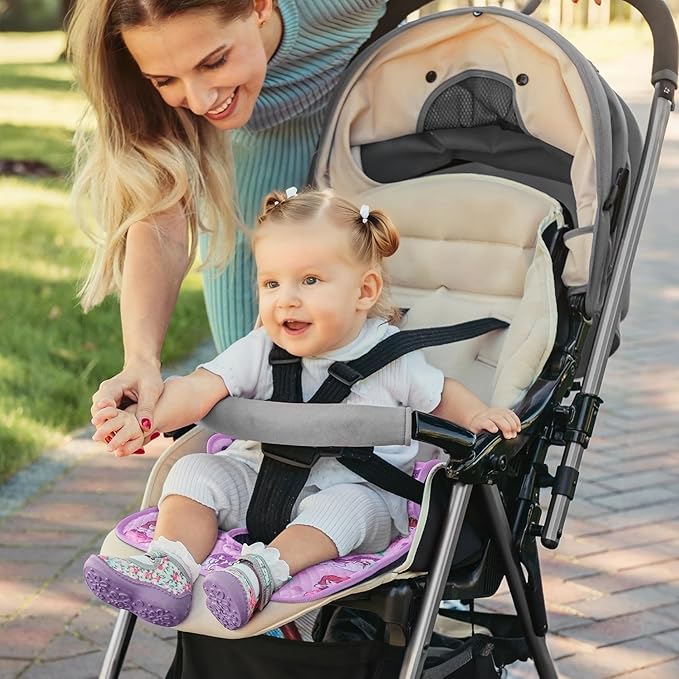 INFANZIA Dry Seat,Car Seat Protector Waterproof Carseat Liner Potty Training Toddlers, Baby and Infants, Piddle Pad for Carseats Strollers (Purple, 1 Pack)