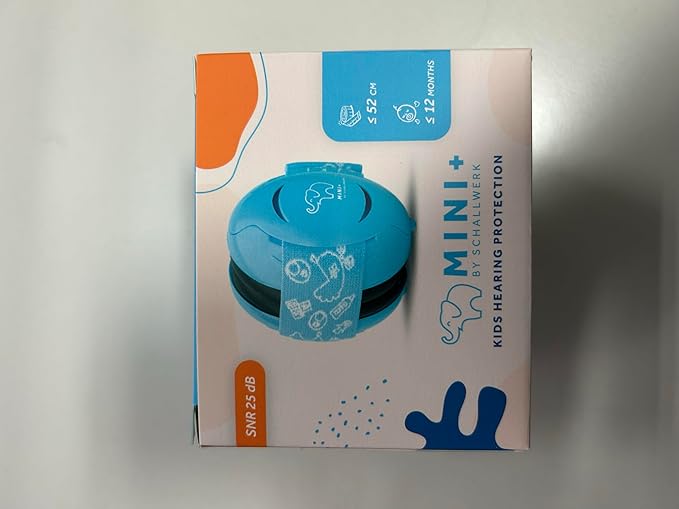 Schallwerk ® Mini+ Baby Ear Muffs – Infant Noise Cancelling Headphones, Toddler Ear Protection, Baby Headphones for Noise