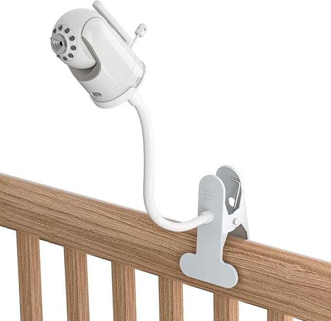 Baby Monitor Mount, Universal Baby Camera Holder Baby Camera Stand for Crib Nursery, Compatible with Infant Optics DXR-8 and DXR-8 PRO