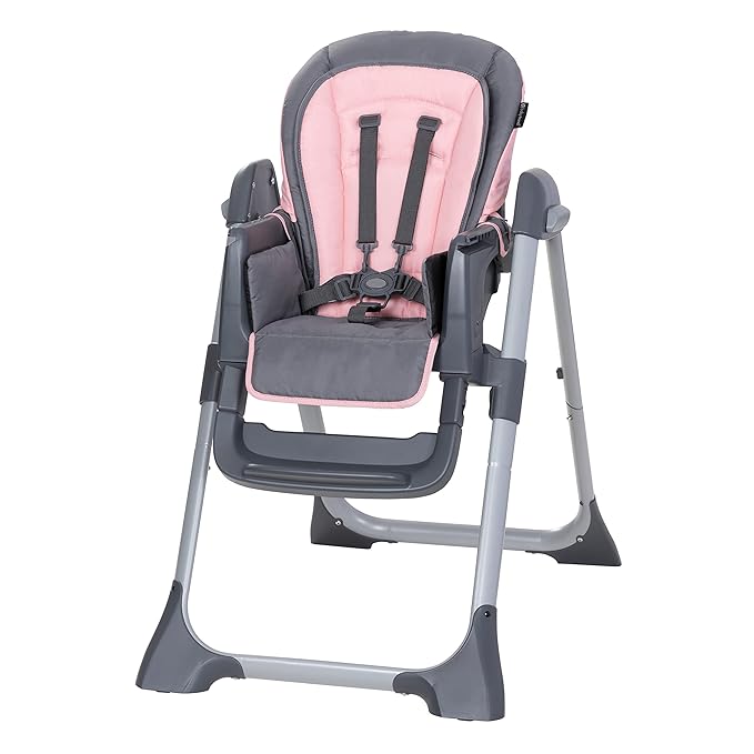 Baby Trend Sit Right 2.0 3-in-1 High Chair, Cozy Pink