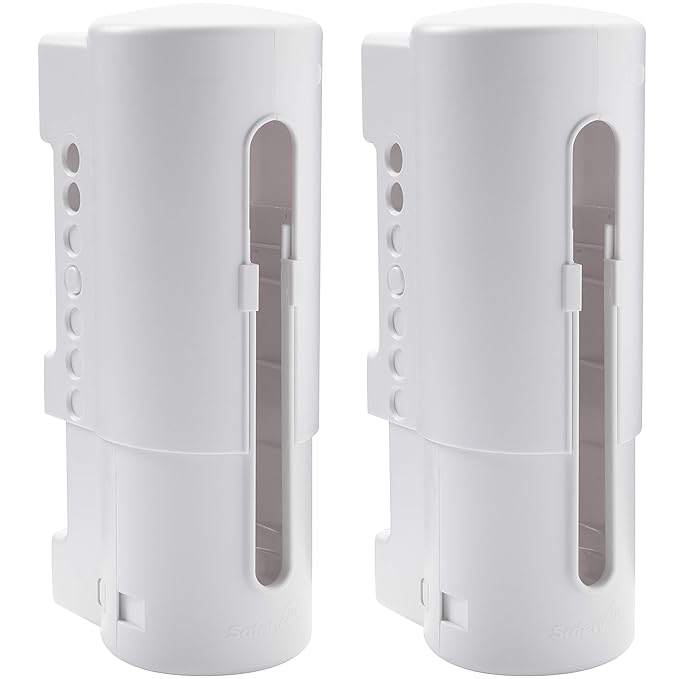 Safety 1st Power Strip Cover 2 Count (Pack of 1), White