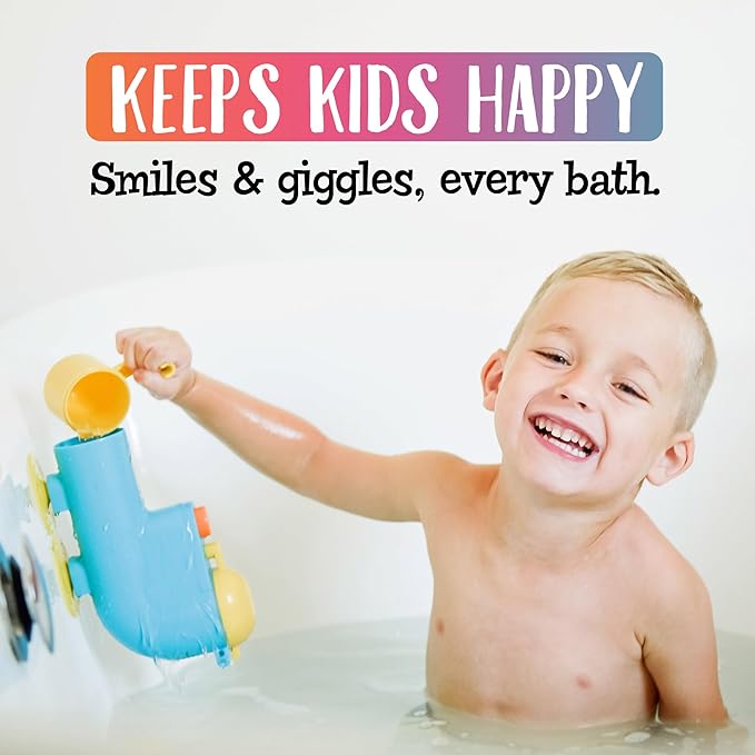 Fill N' Splash Submarine Bath Toy - Bath Toys for Toddlers 1-3 - 4 - 5 Years Old Bath Tub Toys for Boys & Girls - Toddler Bath Toys - Bathtub Toys