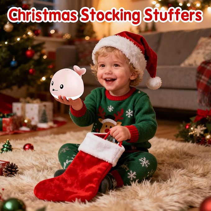 Baby Boy Bath Toys, Christmas Stocking Stuffers 1 Year Old Boy Gift, Toddler Bath Toys for Kids Ages 1-3, Light Up Whale Bath Toy Sprinkler Infant Baby Toys 6-12-18 Months Bathtub Fountain Toy
