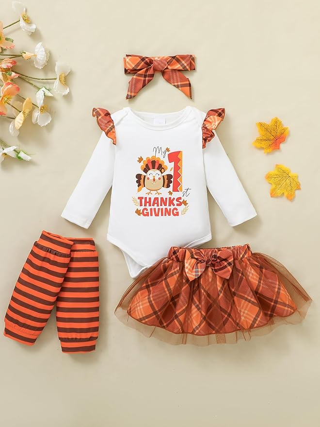 Newborn Infant Clothes Baby Girl Dress Summer Toddler Outfit Cute Girl Romper Skirt Set+Headband