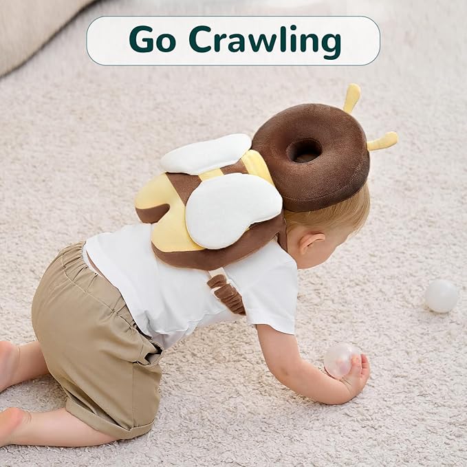 Baby Head Protector Backpack for Falling Crawling and Walking Toddler Essentials Harness Infant Koala Toys Helmets Baby Lover Gifts for 0.5-2 Years 6-12 Months