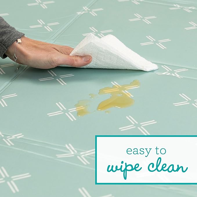 Infantino Foldable Soft Foam Play Mat, Baby Play Mat for Tummy Time & Floor Play, Lightweight, Easy to Store, Wipeable, Rainbows