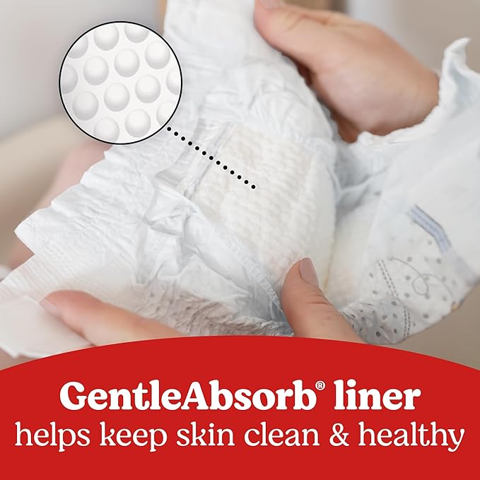 Huggies Size 1 Diapers, Little Snugglers Diapers, Size 1 (8-14 lbs), 198 Count (6 Packs of 33), Packaging May Vary