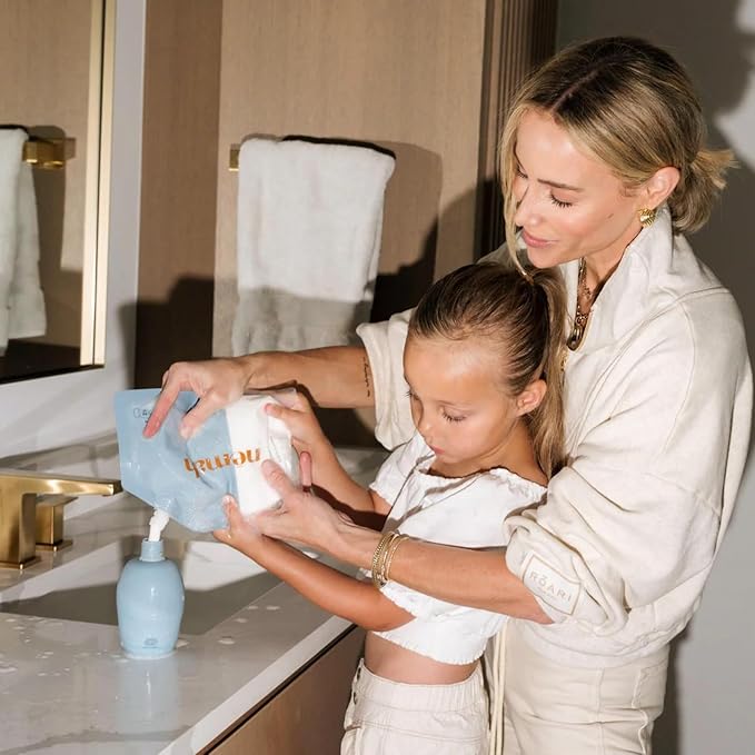 Nemah - Soothing Baby Lotion Refill - Organic Baby Lotion for Sensitive Skin with Actismart Chamomile, Jojoba Oil, & Activera Aloe - Vegan & Cruelty-Free - 21.97 fl. oz.