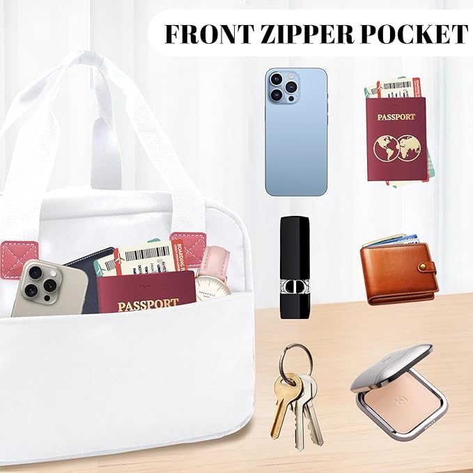 rain bunny Wearable Breast Pump Bag with Cooler and Ice Pack Compatible with Elvie Pumps and Medela Pump in Style, Pumps Cooler Bag with Shoulder Strap, Work, Travel and Family Use (White)