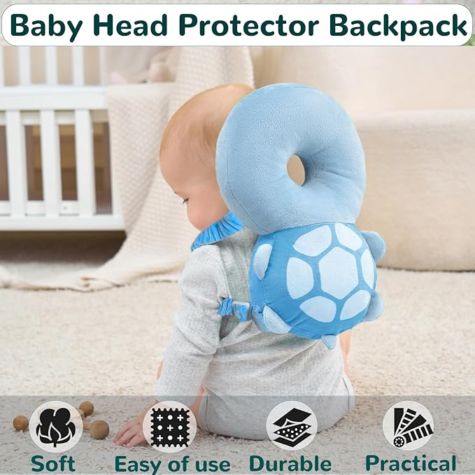 Baby Head Protector Backpack for Falling Crawling and Walking Toddler Essentials Harness Infant Koala Toys Helmets Baby Christmas Gifts Essentials Must Have Stuff Items for 0.5-2 Years
