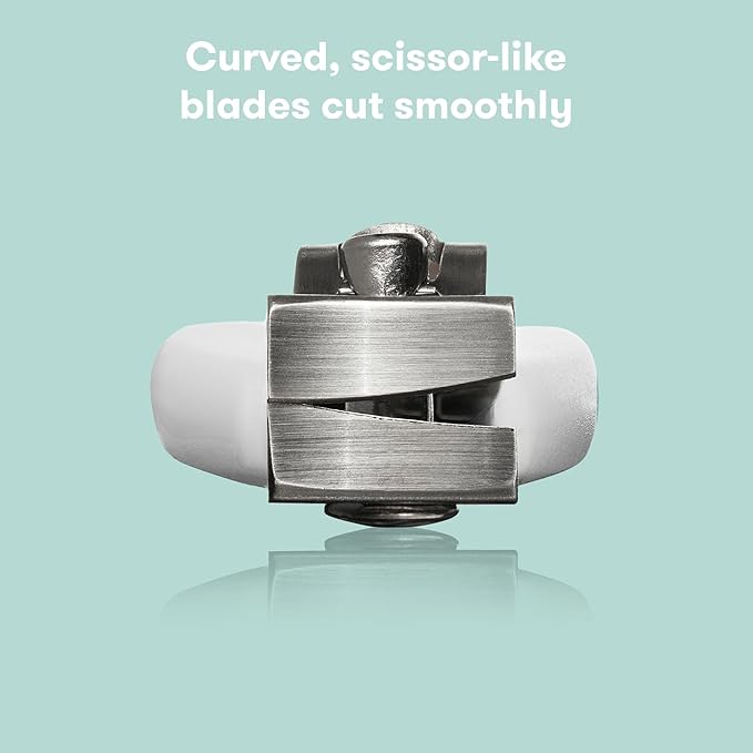 Frida Baby NailFrida Baby Nail Clippers & Nail File & Buffer for Newborns and Up, Safety Spyhole, Nickel Free, Curved Clipper to Fit Babies Nails