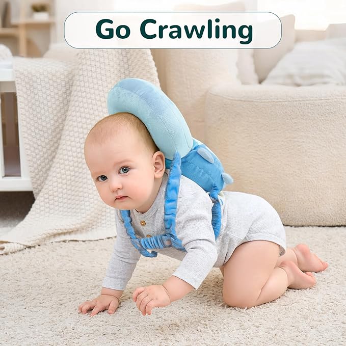 Baby Head Protector Backpack for Falling Crawling and Walking Toddler Essentials Harness Infant Koala Toys Helmets Baby Christmas Gifts Essentials Must Have Stuff Items for 0.5-2 Years