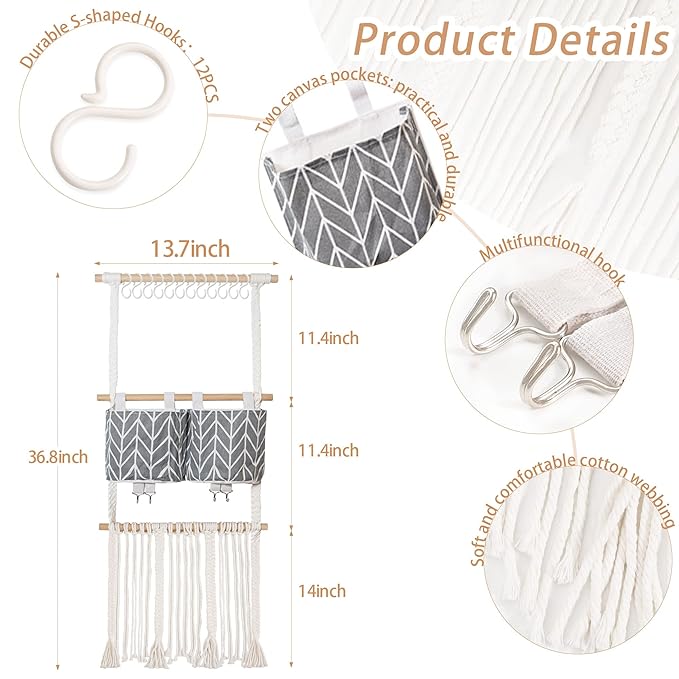 kangaroo Headband Holder Hair Bows Organizer for Baby Girls Large Capacity Bow Holder Hair Accessories Wall Hanging Organizer for Toddler Baby Girl Nursery Room Decor