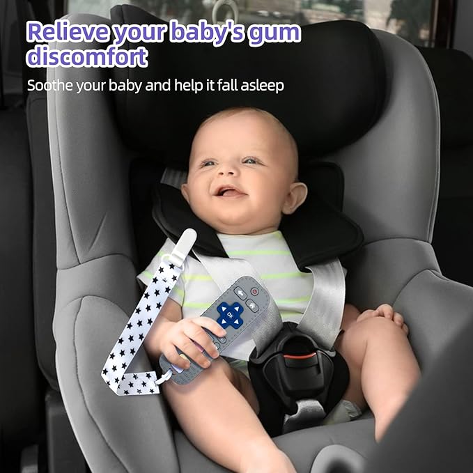 Chuya TV Remote Teether for 0-12-18 Months Babies Infant Toddlers Remote Teethers Silicone Baby Teething Toys