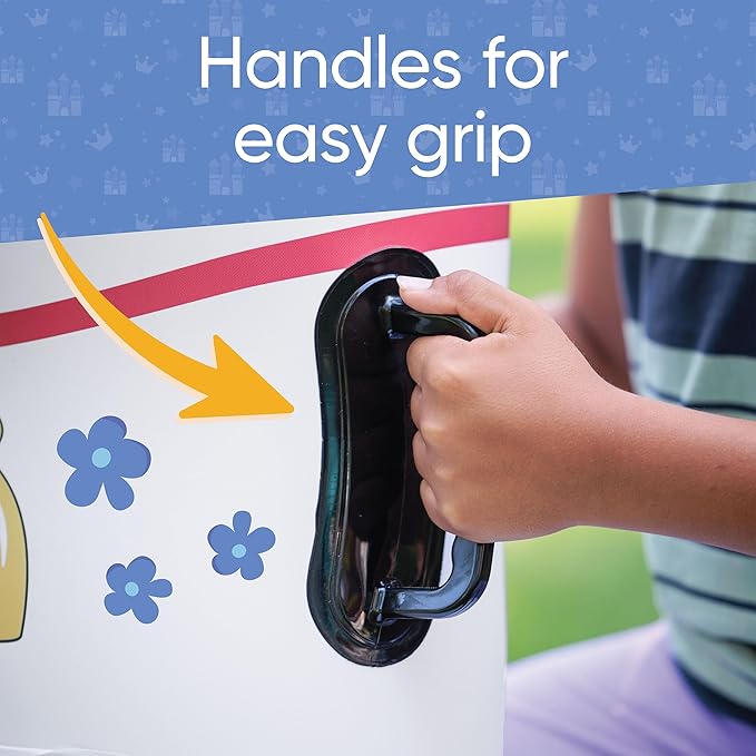 Hearthsong Hop N Go Inflatable Bouncy Cow Riding, Hopping Toys for Kids Ages 5+ - Ride On Bouncer Animal Hopper Jumping Toys for Outdoor Games